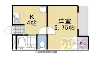 アイナ寺町【310号室】の間取り