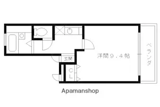 サンクレスト【201号室】の間取り
