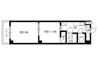 ドミール三条【505号室】の間取り