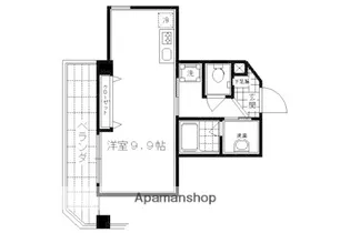 CASA DE ISSA(カーサデイッサ)【7階】の間取り