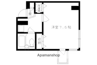 シティファースト四条西洞院【5階】の間取り