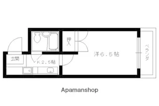 第17長栄シャルマン四条大宮壱番館【305号室】の間取り