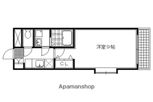 メゾン・エイム【3-A号室】の間取り