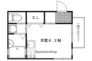 紫音【101号室】の間取り