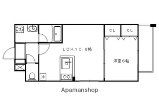 京都府京都市上京区清元町大宮通下長者町下る【マンション】の間取り