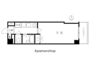 パインフィールド壬生【306号室】の間取り