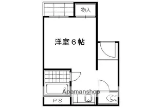 アーバンハウス北西【402号室】の間取り