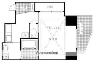 京都府京都市上京区花車町千本通寺之内下る【マンション】の間取り