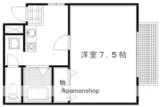 ビラージュエクセル【201号室】の間取り