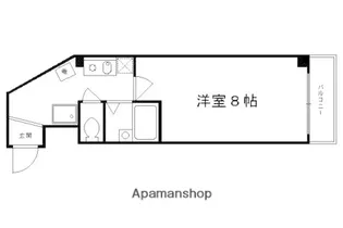 ヴィラ・ヒトミ【2C号室】の間取り
