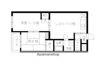フォレステージ大宮【3階】の間取り