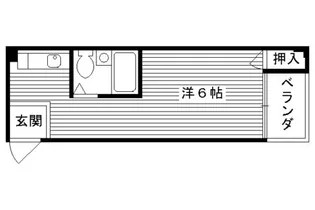 メゾンオリエント【4階】の間取り