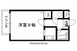 グリーンテラス【101号室】の間取り