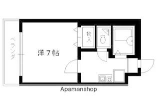 フラッツ 7【205号室】の間取り