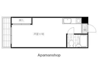 フジキビル【211号室】の間取り