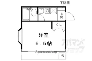ELLE山内【1階】の間取り