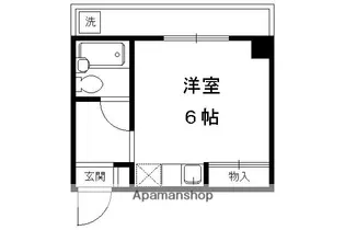 ハイツ藤林【303号室】の間取り