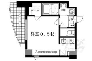 サムティ京都二条【402号室】の間取り