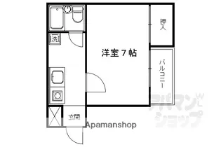 メゾン斉藤【2B号室】の間取り