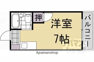 レスポアール大西【301号室】の間取り