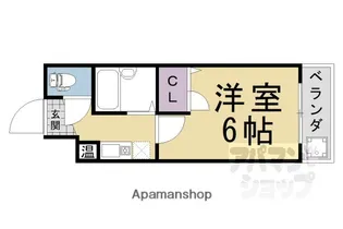 パルコーポ大宮【103号室】の間取り