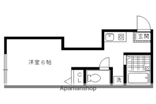 エンゼルハウス【102号室】の間取り