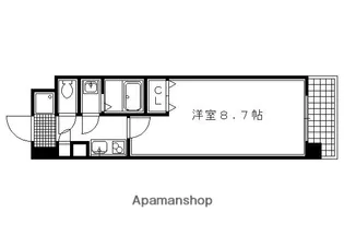サンシティ烏丸高辻【1010号室】の間取り