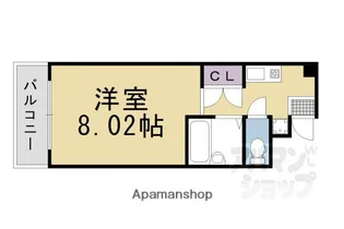 パンセ堀川【501号室】の間取り