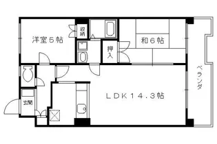 エルデヒルズ【2階】の間取り