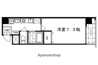 五条高倉VIVRE2【3階】の間取り