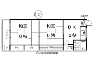 共和ビル【312号室】の間取り
