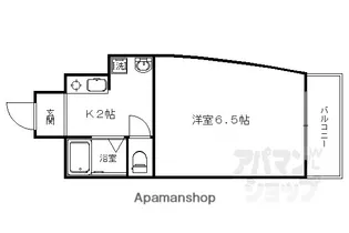 CUBE31【3-G号室】の間取り