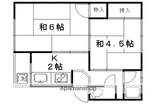 春日マンション【D3号室】の間取り