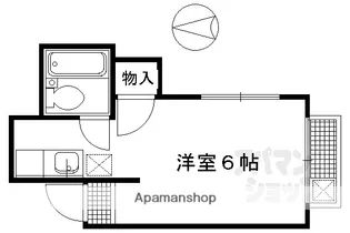 要ハイツ【2A号室】の間取り