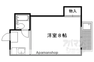 ドミトリーニシムラ【302号室】の間取り