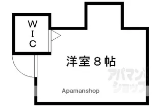 カーサミーア北白川【213号室】の間取り