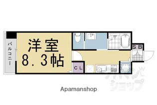 CASA VERDE高辻【506号室】の間取り