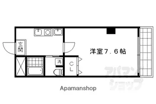 パラシオ池田【101号室】の間取り