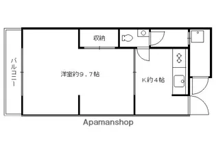 京都の桜【301号室】の間取り