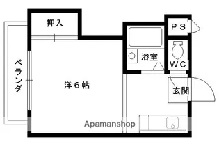 ユウハイツ【2階】の間取り