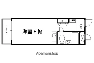 グランデ西京極【3階】の間取り