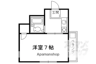 パストラルヤベ【201号室】の間取り
