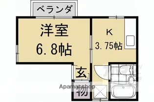 堀井ハイツ【2階】の間取り