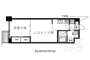プラネシア烏丸御池【207号室】の間取り