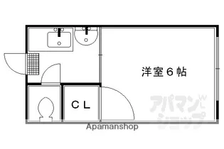 東楽ハイツ【108号室】の間取り