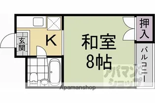 ハイツ石原【303号室】の間取り