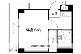 コーポセリバシー【301号室】の間取り