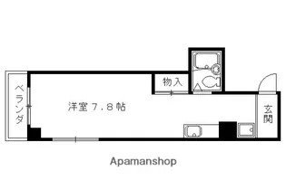 PEPERE N【205号室】の間取り