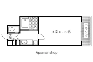 ピラーズ北山【215A号室】の間取り