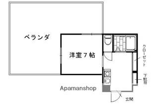 ハイムユアーズ【5階】の間取り